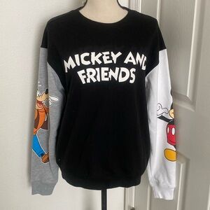 NWT Mickey and Friends Unisex Sweatshirt